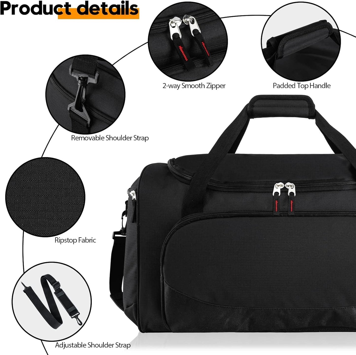 SportivoHub Pro Gym & Travel Duffel Bag